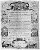 Buell Writing Sheet Engraved for Connecticut Elementary School (C1793) Fine Art Print