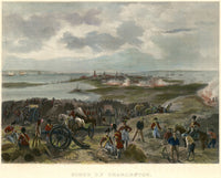 Charleston: Siege, 1780 - British Lines Colored Engraving Poster Print by Granger Collection