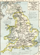 Map of Roman Britain C. 410 Fine Art Print by Ken Welsh