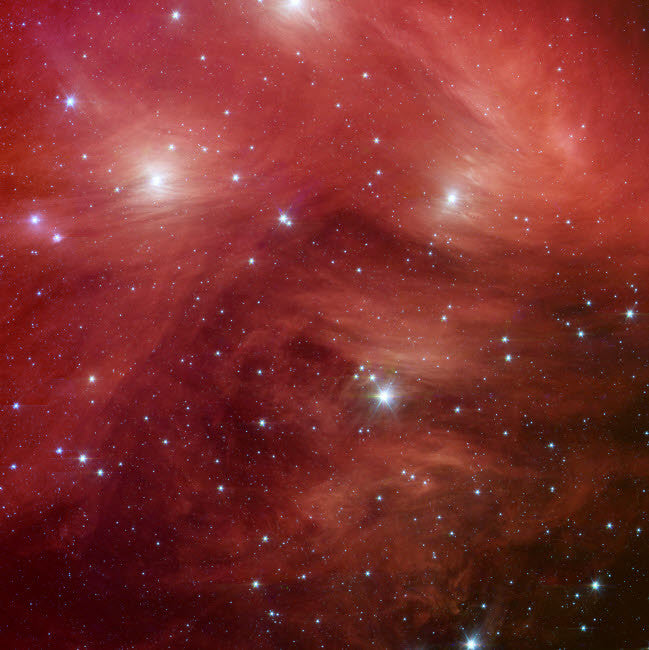 The Seven Sisters (Pleiades) Fine Art Print by Stocktrek Images