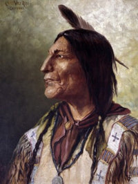Chief Wolf Robe Fine Art Print - Cheyenne Tribe, 19th Century