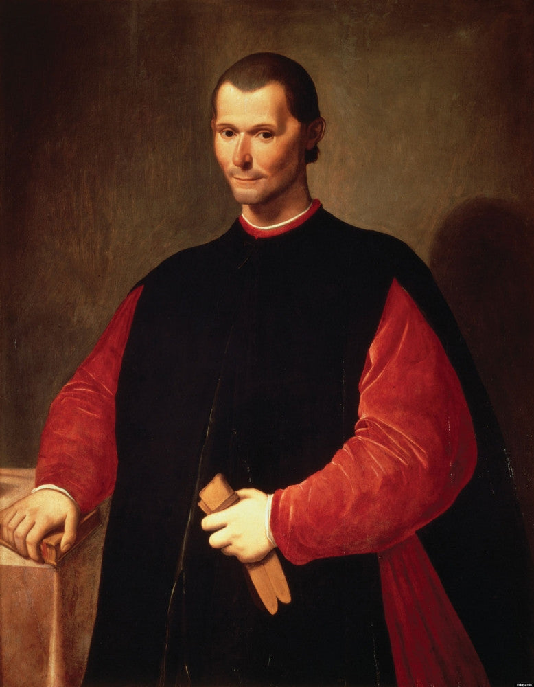 Niccolo Machiavelli Fine Art Print - Italian Writer by Science Source
