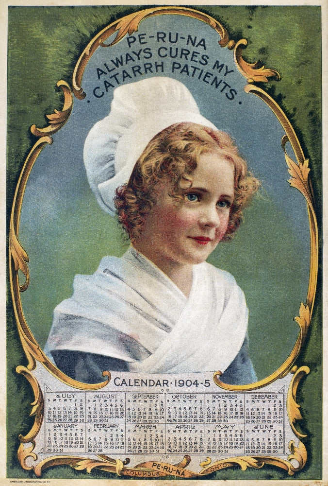 Home Remedy Manual Vintage Poster Print by Granger Collection