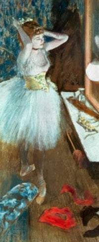 Dancer in Her Dressing Room Fine Art Print by Edgar Degas