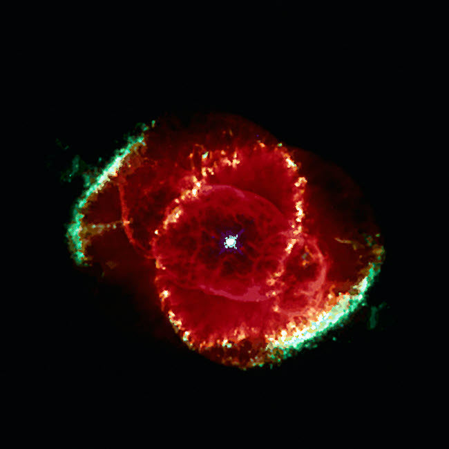 Cats Eye Nebula Fine Art Print by Stocktrek Images