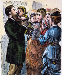 Rutherford B. Hayes Campaign Poster Print - 1876 Engraving