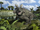 Estemmenosuchus Mirabilis Lake Scene Fine Art Print