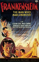 Frankenstein 1931 Film Poster Print - Classic Horror Art