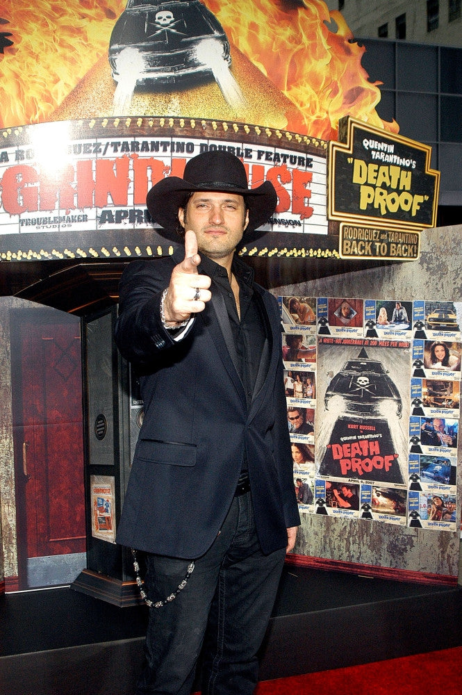 Robert Rodriguez at the Los Angeles Premiere of Grindhouse - Photo Print