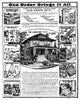 Sears House Advertisement Poster Print (1919) by Granger Collection