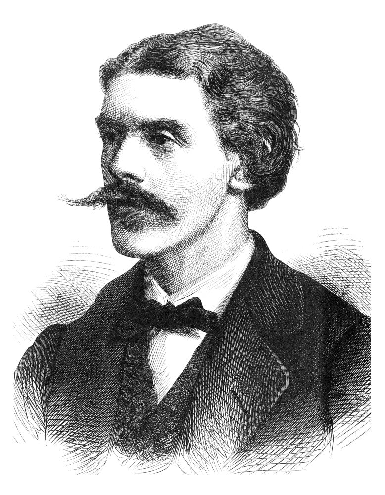 Georg August Schweinfurth Wood Engraving Fine Art Print (1874)