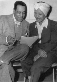 Duke Ellington and Billie Holiday Fine Art Print - C1950