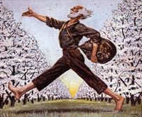Johnny Appleseed Fine Art Print by Floyd Macmillan Davis