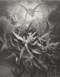 Gustave Dore Illustration for Paradise Lost - Fine Art Print