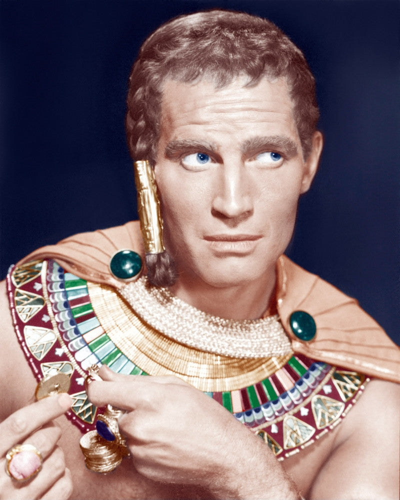 The Ten Commandments Fine Art Print - Charlton Heston 1956