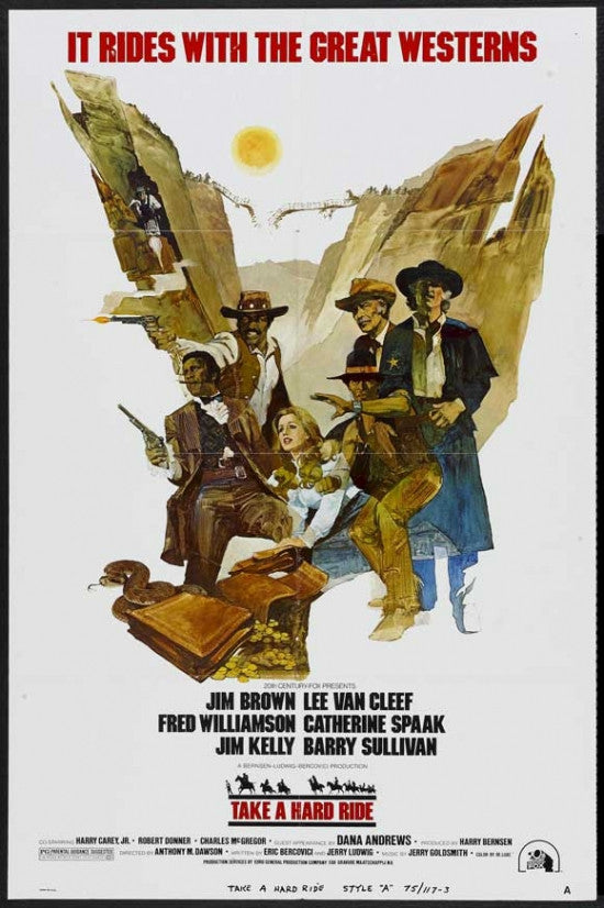 Take a Hard Ride Movie Poster Print | Classic Film Artwork