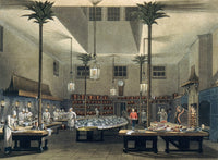 Brighton Pavilion Kitchen Fine Art Print by John Nash - 1826