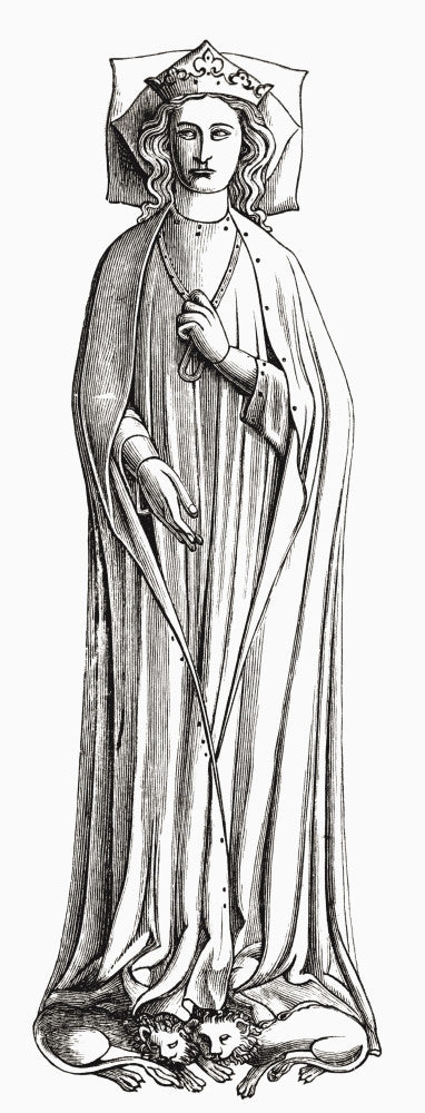 Eleanor of Castile Fine Art Print - Queen Consort of Edward I