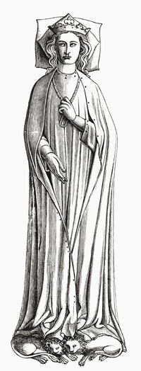Eleanor of Castile Fine Art Print - Queen Consort of Edward I