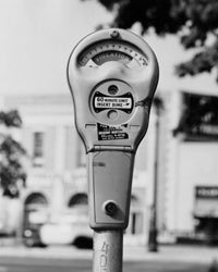 Close-Up Coin Operated Parking Meter Fine Art Print