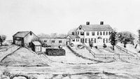Maine: Farm, 1897 - Watercolor Print by Granger Collection