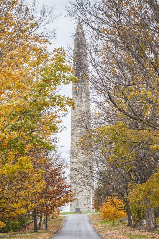 USA, Vermont, Bennington Monument Fine Art Print by Walter Bibikow