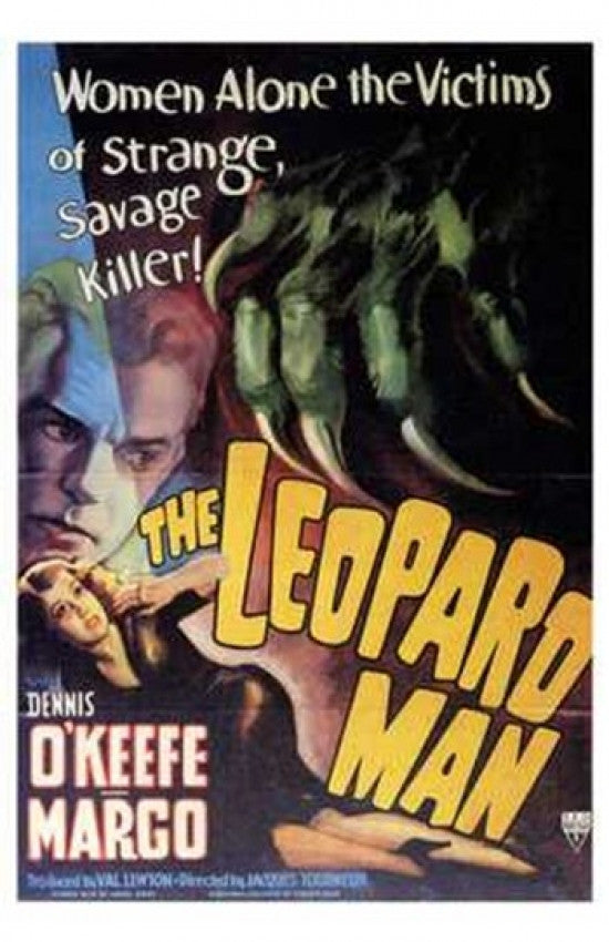 The Leopard Man Movie Poster - Classic Horror Film Artwork