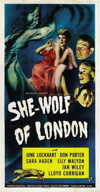 She-Wolf of London Movie Poster (11x17) - Classic Cinema Art