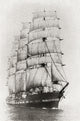 The Lancing Fine Art Print by Hilary Jane Morgan | Vintage Maritime Artwork