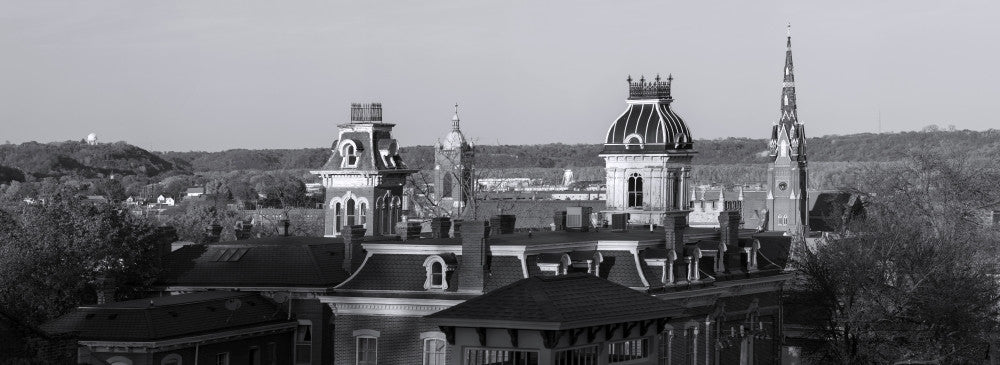 Buildings in Dubuque, Iowa Fine Art Print by Panoramic Images