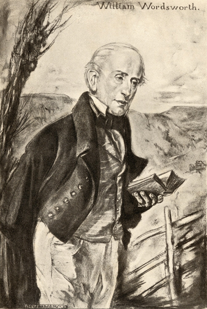 William Wordsworth Fine Art Print from A.S. Hartrick Illustration