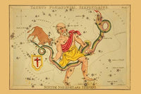 Astronomical Chart Fine Art Print by Aspin Jehosaphat