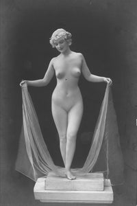 Nude Posing Fine Art Print by Nolga Desmond - 1921 Living Statuary