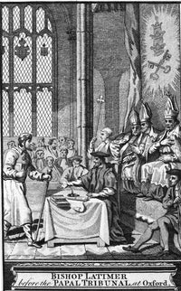 Hugh Latimer Copper Engraving - English Reformation Leader Fine Art Print