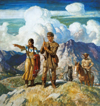 Lewis and Clark Fine Art Print by N.C. Wyeth | Granger Collection