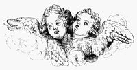Cherubim 19th Century Engraving Fine Art Print by Granger Collection