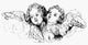 Cherubim 19th Century Engraving Fine Art Print by Granger Collection