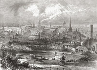 Birmingham, West Midlands 19th Century Fine Art Print
