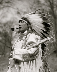 Chief Whirlwind Soldier Fine Art Print from Rosebud Reservation