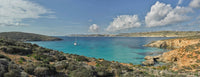 Islands in the Sea - Blue Lagoon, Comino, Gozo, Malta Fine Art Print