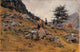 Cosola Demetrio Pasture Near Gressoney Fine Art Print - 19th Century