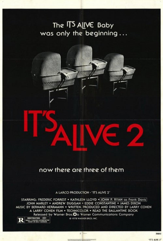It's Alive 2 Movie Poster Print - 27x40 inches