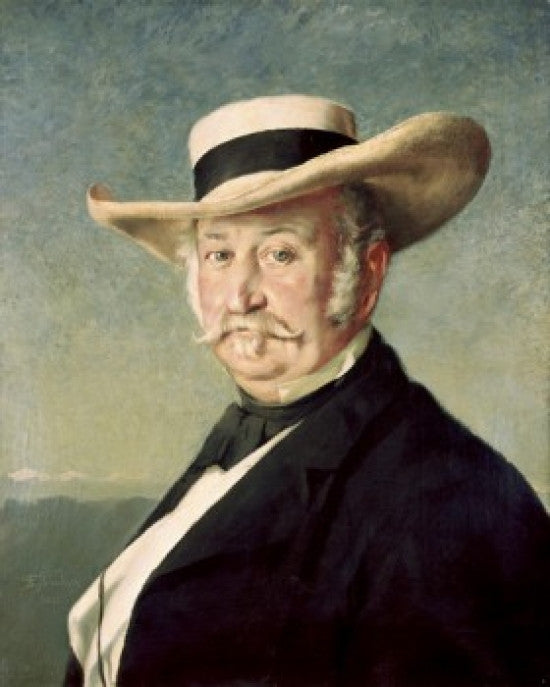 General John A. Sutter Fine Art Print by Frank Buchser
