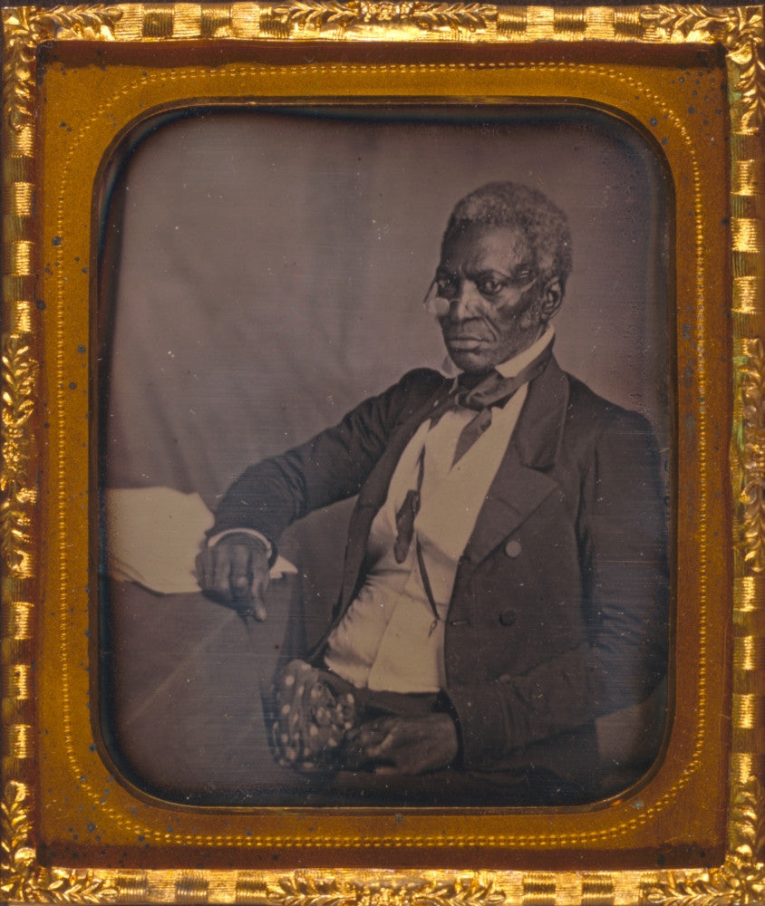 John Hanson Portrait Print - Seated at Desk View