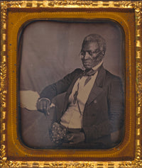 John Hanson Portrait Print - Seated at Desk View