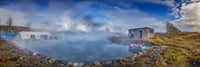 Secret Lagoon Natural Hot Springs Fine Art Print by Panoramic Images