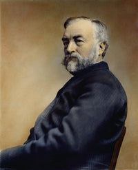 Samuel Pierpont Langley - American Astronomer & Airplane Pioneer Poster Print (C1894)
