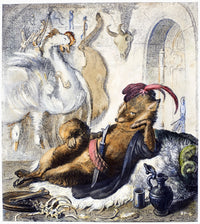 Reynard the Fox Fine Art Print - Steel Engraving by Granger Collection