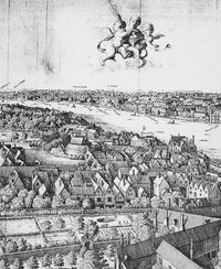 View of London 1647 Fine Art Print by Granger Collection