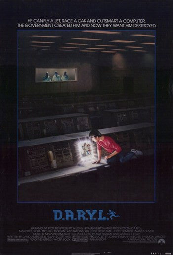 D.A.R.Y.L. Movie Poster - 11 x 17 Print